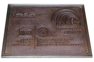 plaques commémoratives en bronze pour marquage au sol Obertino